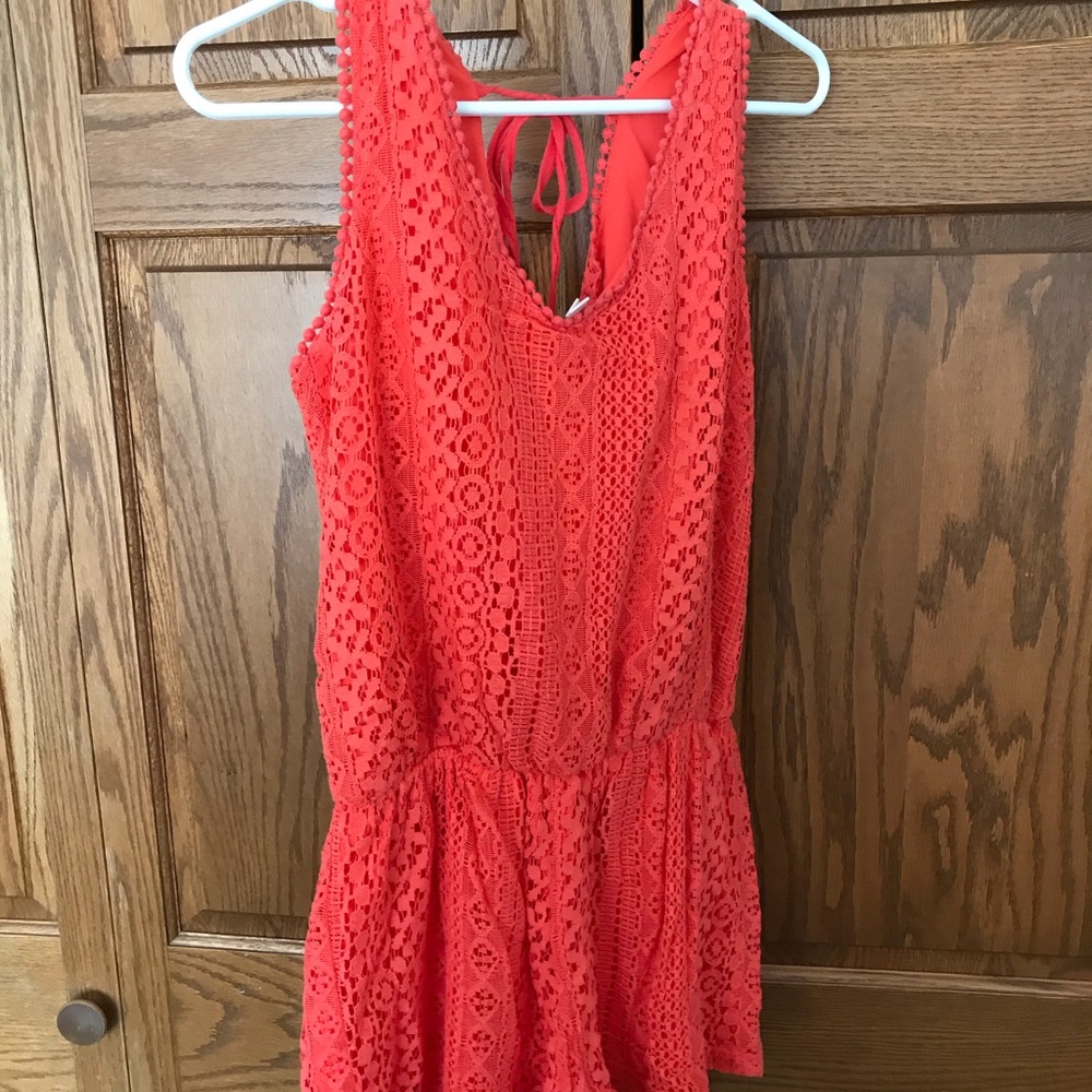 Super fun bright romper!